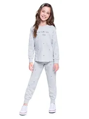 PIJAMA LONGO ESTRELA VEGGI - 11010493