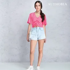 BLUSA TECIDO PONTO DE LUZ