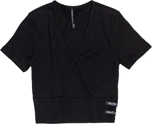 BLUSA CANELADA BLACK