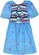 VESTIDO BARRADO C/ESTRELA PRECOCE - LVT2741