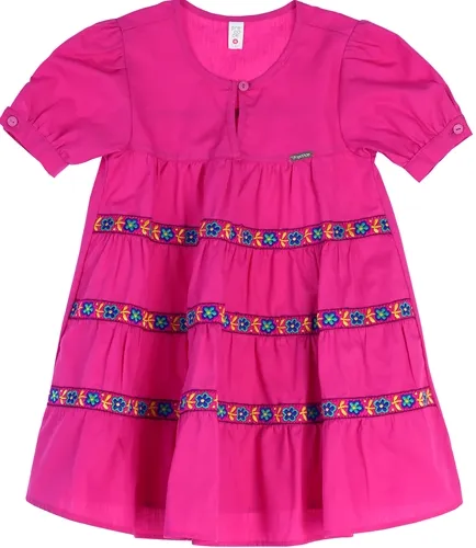 VESTIDO LISO PRECOCE - MVT2685