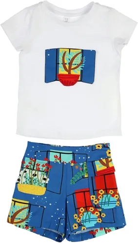 CONJUNTO BLUSA E SHORT C/BOLSO LATERAL PRECOCE - MCJ2681