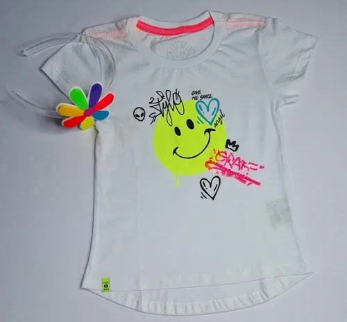 BLUSA ESTAMPA SMILE POAH NOAH - 45500