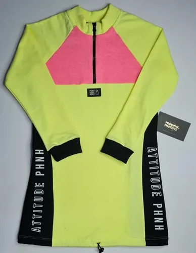 VESTIDO MOLETOM POAH NOAH - 45544 AMARELO