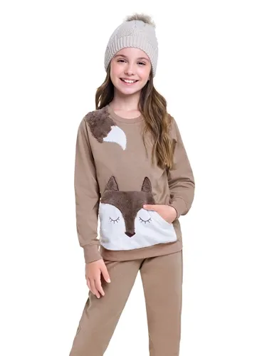 PIJAMA MANGA LONGA RAPOSA VEGGI - 11010517
