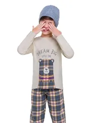 PIJAMA MANGA LONGA URSO VEGGI - 11010502