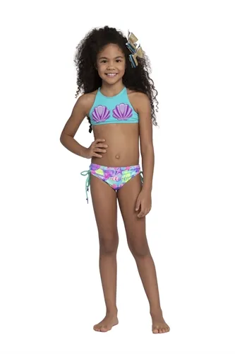 BIQUINI KIDS CROP TAMY FUNDO DO MAR SIRI - 36968