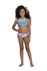 BIQUINI KIDS CROP TAMY FUNDO DO MAR SIRI - 36968