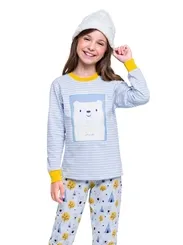 PIJAMA LONGO URSO DREAM BIG VEGGI - 11010507