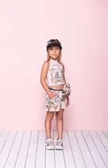 CONJUNTO CANELADO ESTAMPADO ANIMAIS SAVANNA
