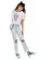 BLUSA CROPPED COM MANGAS EM PAETE HOLOGRAFICO - PINKX P212316