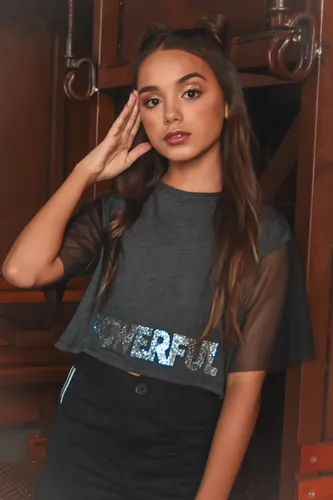 BLUSA CROPPED MANGA EM TULE - PINKX P212360
