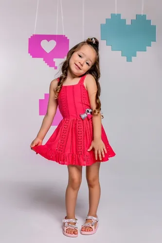 VESTIDO COM BABADO - GABRIELA AQUARELA 212054