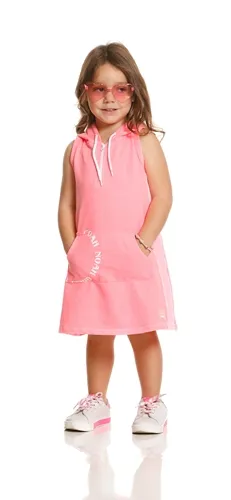 VESTIDO COM CAPUZ NEON - POAH NOAH 46556