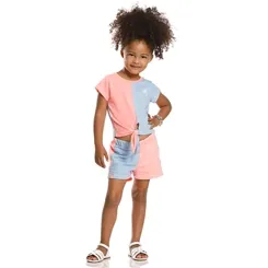 CONJUNTO BLUSA AMARRAÇÃO COM SHORT - POAH NOAH 46603