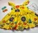 VESTIDO MINI BABADO BARRADO FLORES - PRECOCE MVT2860
