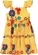 VESTIDO MINI BABADO BARRADO FLORES - PRECOCE MVT2860