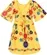 VESTIDO MANGA GODÊ FLORES - PRECOCE LVT2912
