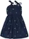 VESTIDO BABADO BORDADO LIBELULA - PRECOCE MVT2852