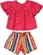 CONJUNTO BATA C/SHORT LISTRAS E BOLAS - PRECOCE MCJ2825