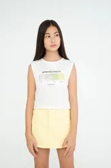 REGATA CROPPED C/ ESTAMPA SKIN CARE - DIMY REG82778