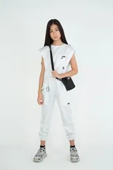 CALÇA  JOGGER COM BOLSOS CINTILANTES - DIMY CAL82640