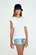 SHORT BOYFRIEND COM DETALHE PAETÊ TRANSPARENTE - DIMY SHO82574