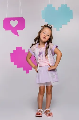 CONJUNTO 3 PEÇAS TULE ESTRELA MAGIC - GABRIELA AQUARELA 212069