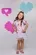 CONJUNTO 3 PEÇAS TULE ESTRELA MAGIC - GABRIELA AQUARELA 212069