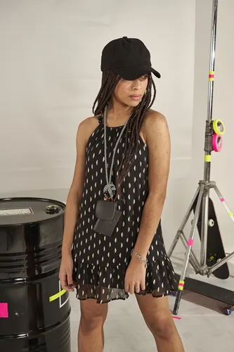 VESTIDO CURTO FESTA METALIZADO - COLCCI 0445300791