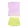 CONJUNTO BLUSA OMBREIRA C/ SHORT FLUOR - POAH NOAH 46602