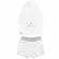 CONJUNTO REGATA CAPUZ C/ SHORT DETALHE PRATEADO - POAH NOAH 46625