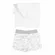 CONJUNTO REGATA CAPUZ C/ SHORT DETALHE PRATEADO - POAH NOAH 46625