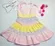 VESTIDO AMARRAÇÃO ALÇA ESTAMPA XADREZ E LISTRAS - PRECOCE MVT2868