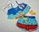 CONJUNTO CROPPED E SHORT ESTAMPA ILHA DA FANTASIA - PRECOCE ICJ2504