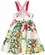 VESTIDO COM LASTEX E RECORTES ESTAMPA FLOR DO CAMPO - PRECOCE MVT2854