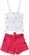 CONJUNTO BLUSA ESTAMPA LIBÉLULA E SHORT ROSA - PRECOCE LCJ2921