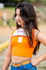 BLUSA CROPPED CANELADA - COLCCI 0365300681