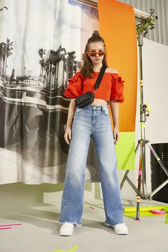 CALÇA JEANS FLARE - COLCCI 0025300572