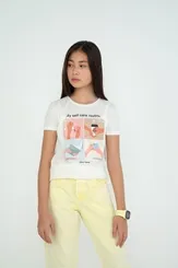 T- SHIRT MY SELF CARE ROUTINE - DIMY 82781