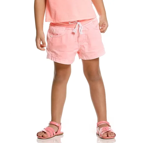 SHORT SARJA COLOR CÓS ELASTICO - POAH NOAH 46539