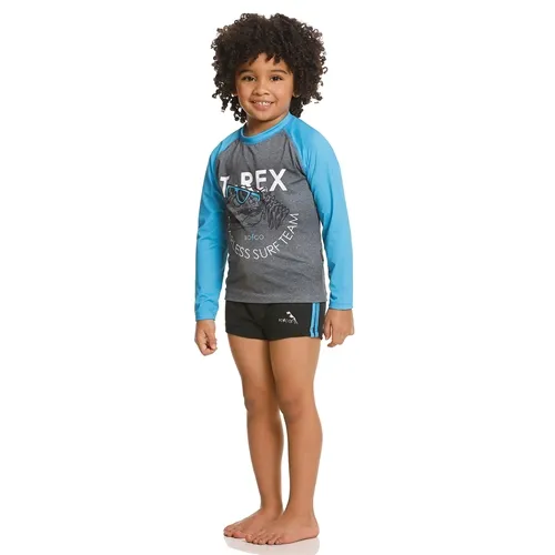 CONJUNTO KIT BEACHWEAR BLUSA/SUNGA T-REX - BANANA DANGER 46446