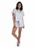 PIJAMA CURTO BLUSA C/ SHORT CORAÇÕES COLORIDOS - VEGGI 10010846