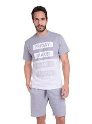 PIJAMA FRIDAY MAKES ME HAPPY - VEGGI 10010902
