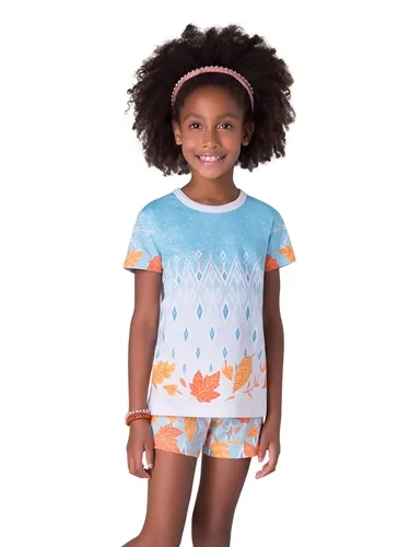 PIJAMA CURTO FROZEN ELSA - VEGGI 11010543
