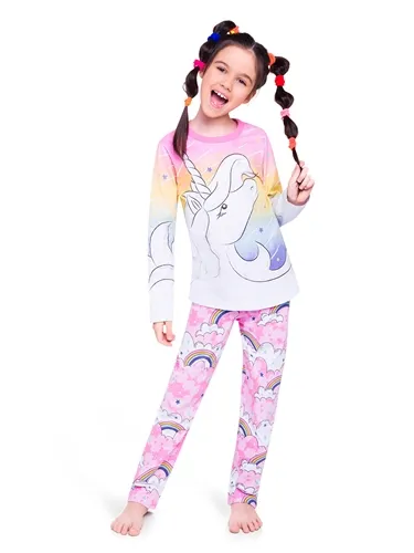 PIJAMA BLUSA C/ CALÇA ESTAMPA UNICÓRNIO - VEGGI 11010500