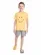 PIJAMA SMILE BLUSA C/ SHORT CINZA - VEGGI 11010563