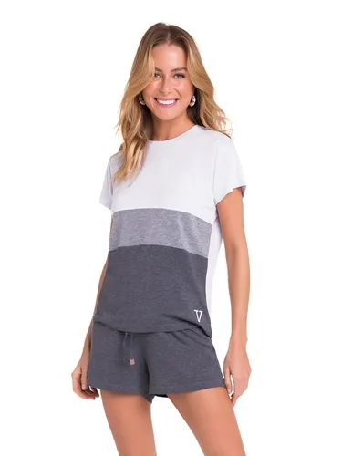 PIJAMA CURTO BÁSICO - VEGGI 10010901