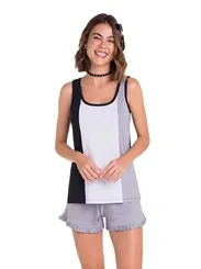 PIJAMA CURTO REGATA C/ SHORT - 10010922