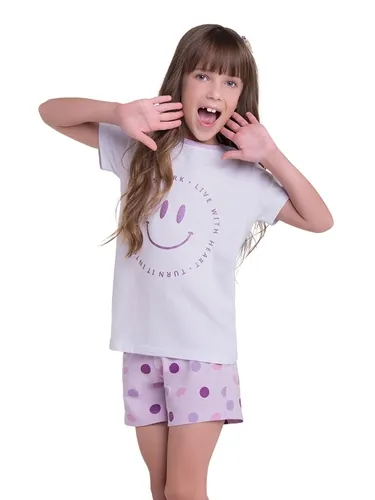 PIJAMA CURTO CARINHA FELIZ - VEGGI 11010572